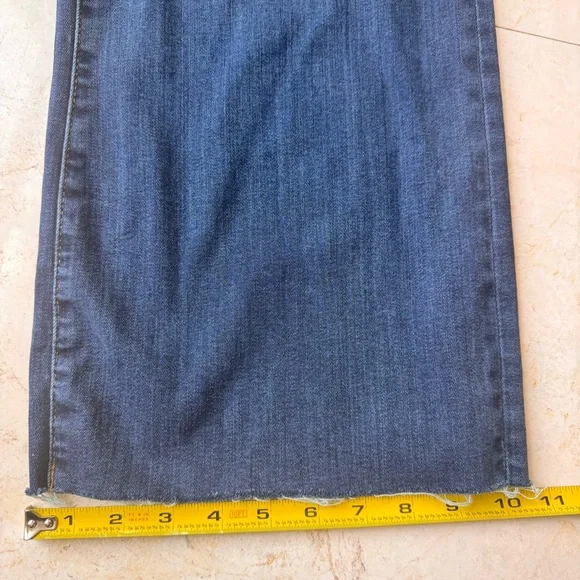 Frame Le Slim Palazzo Raw After Blue Jeans size 27 - Picture 12 of 15